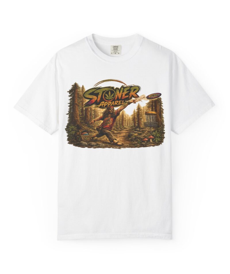 Stoner Frisbee Golf Hippie T-shirt