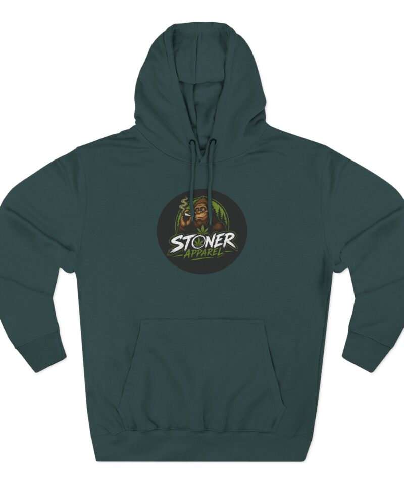 Stoner Apparel Hoodie - Smoking Sasquatch Fleece Pullover