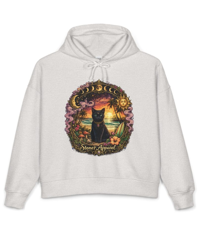 Stoner Apparel Women's "Moon Cat" Hoodie