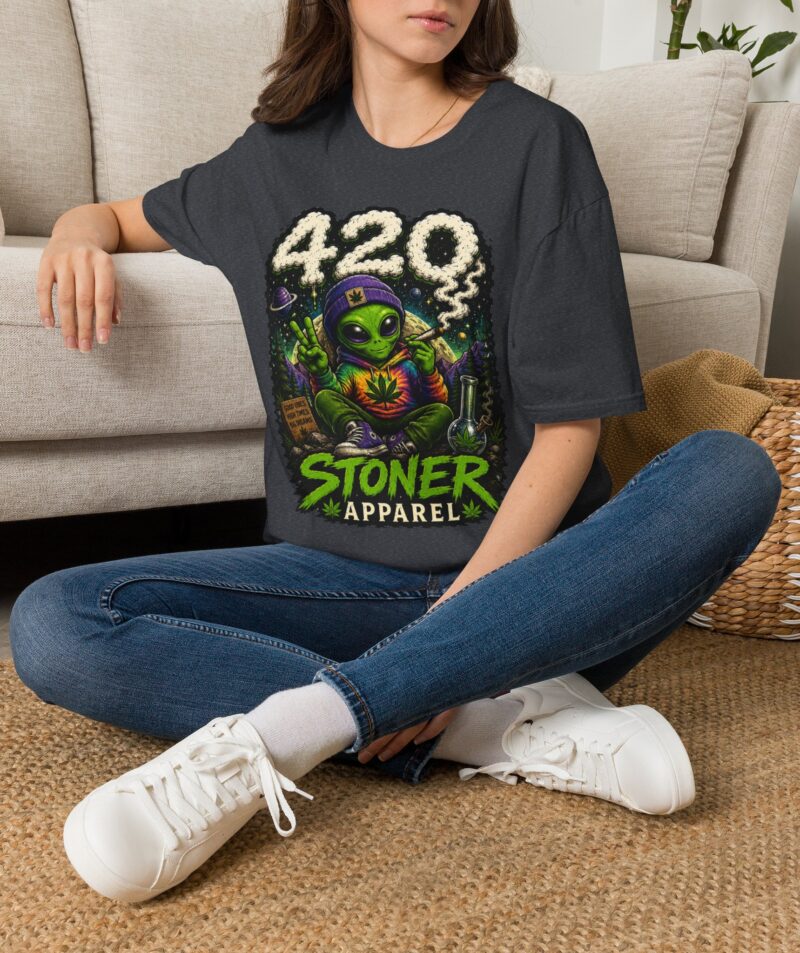 Stoner Apparel 420 Alien Tee