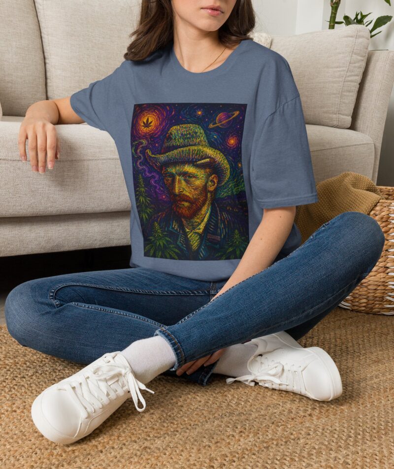 Stoner Apparel Psychedelic Cosmic Van Gogh T-Shirt