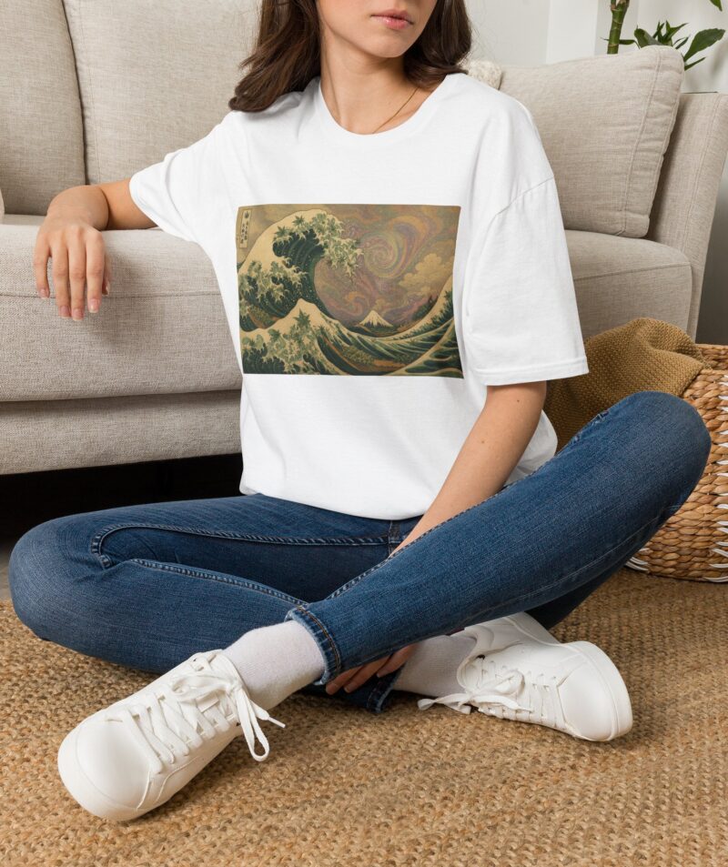 Stoner Apparel Great Wave Japanese Print Tee