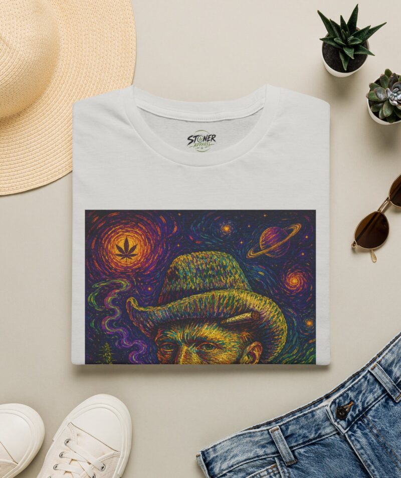 Stoner Apparel Psychedelic Cosmic Van Gogh T-Shirt