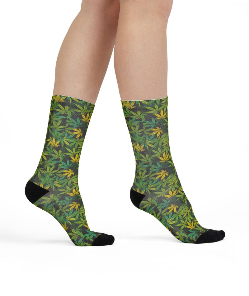 Stoner Apparel All Over Print Crew Socks