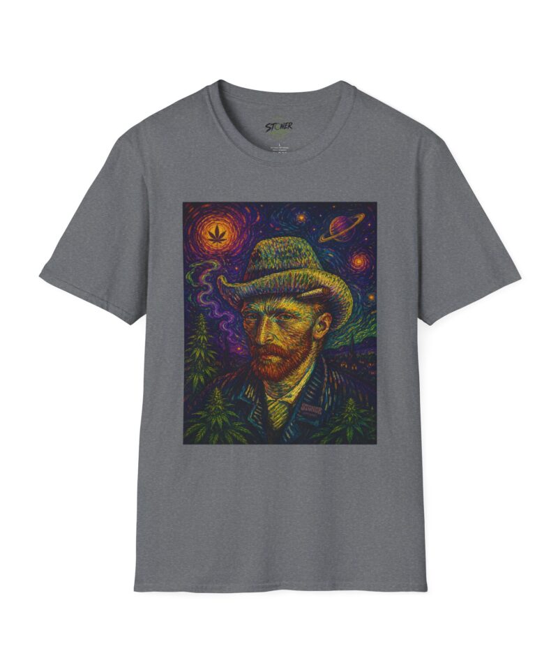 Stoner Apparel Psychedelic Cosmic Van Gogh T-Shirt
