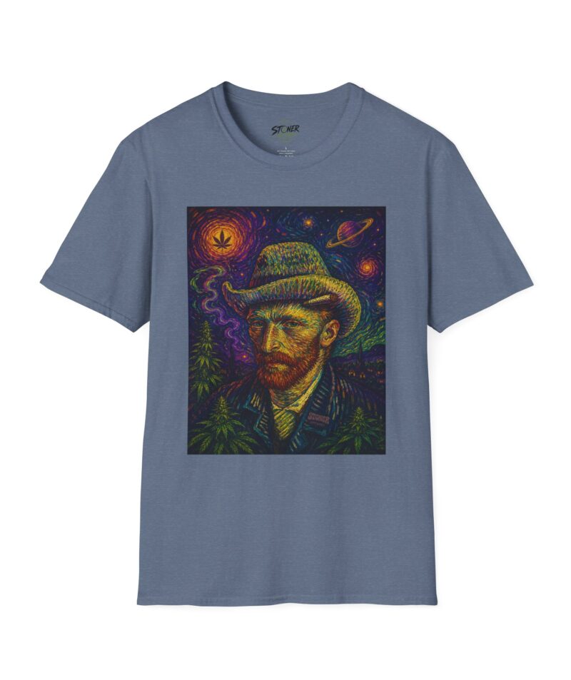 Stoner Apparel Psychedelic Cosmic Van Gogh T-Shirt