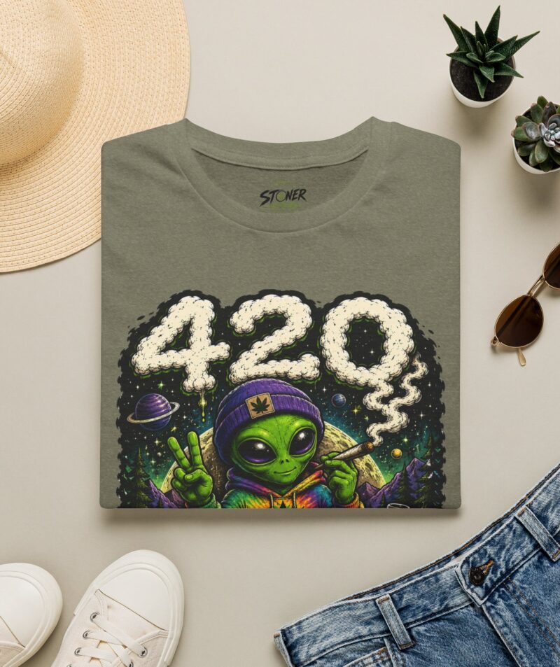 Stoner Apparel 420 Alien Tee