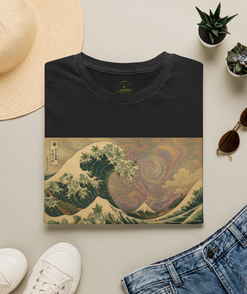 Stoner Apparel Great Wave Japanese Print Tee