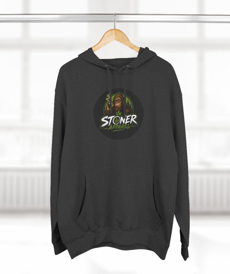 Stoner Apparel Hoodie - Smoking Sasquatch Fleece Pullover