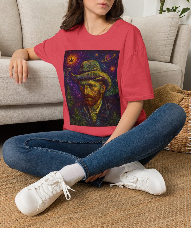 Stoner Apparel Psychedelic Cosmic Van Gogh T-Shirt