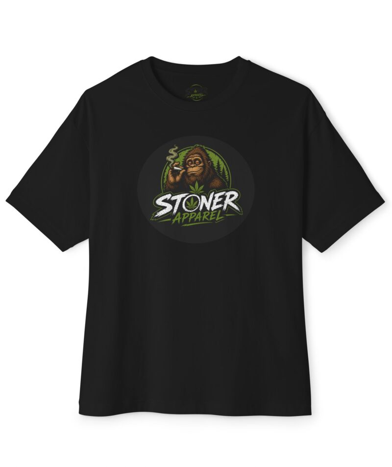 Stoner Apparel Tee — Smoking Ape Graphic Oversized T‑Shirt