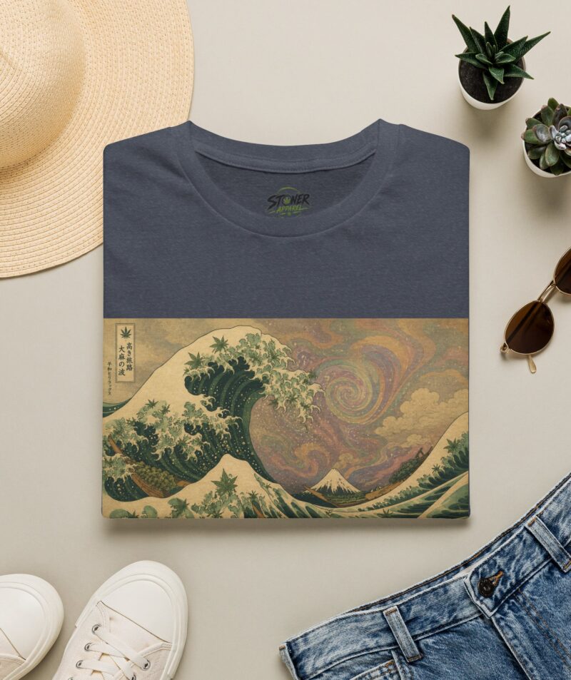 Stoner Apparel Great Wave Japanese Print Tee
