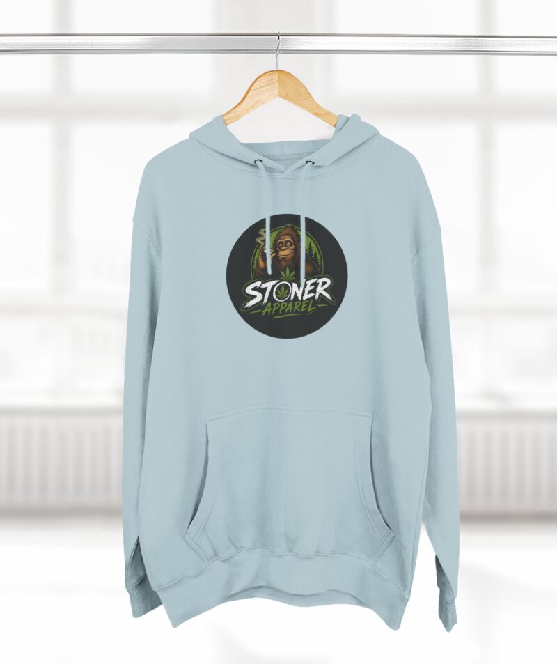 Stoner Apparel Hoodie - Smoking Sasquatch Fleece Pullover