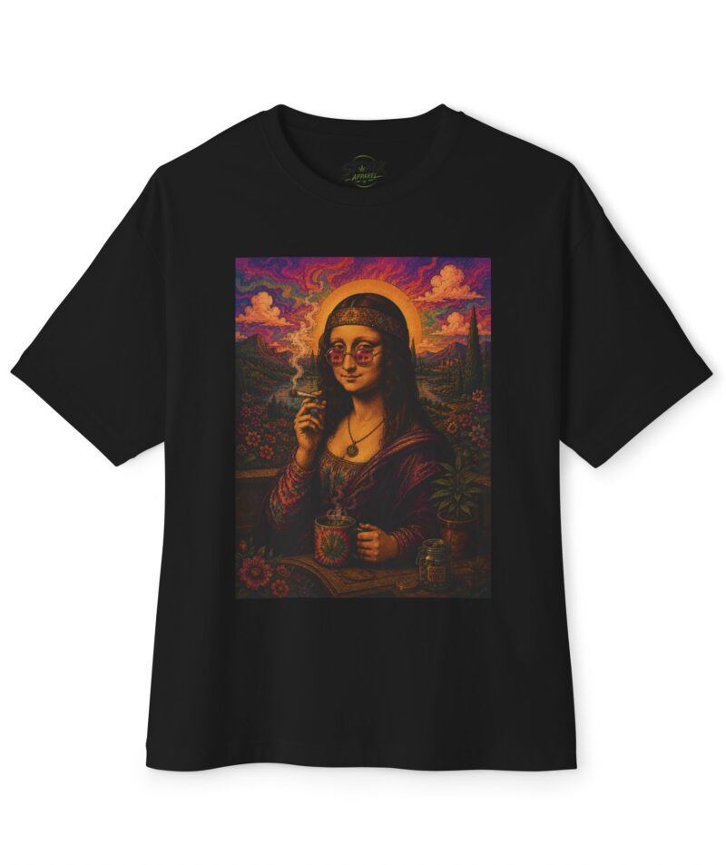Stoner Apparel Mona Lisa Revival Tee — Vintage Renaissance Art Graphic T-Shirt