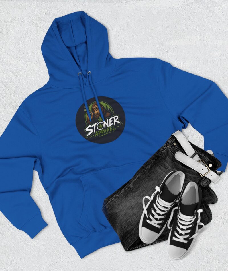 Stoner Apparel Hoodie - Smoking Sasquatch Fleece Pullover
