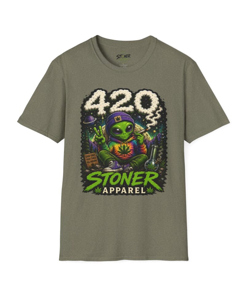 Stoner Apparel 420 Alien Tee