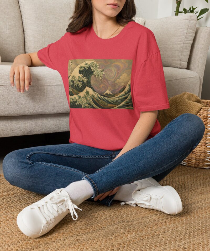 Stoner Apparel Great Wave Japanese Print Tee