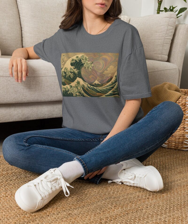 Stoner Apparel Great Wave Japanese Print Tee