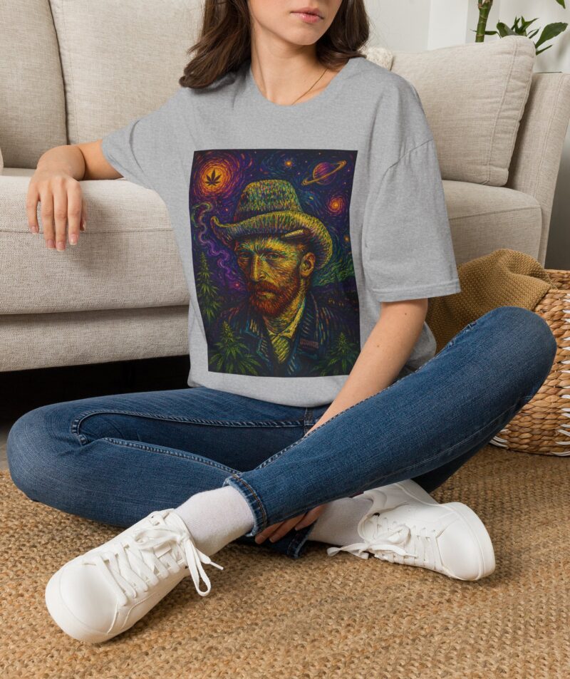 Stoner Apparel Psychedelic Cosmic Van Gogh T-Shirt