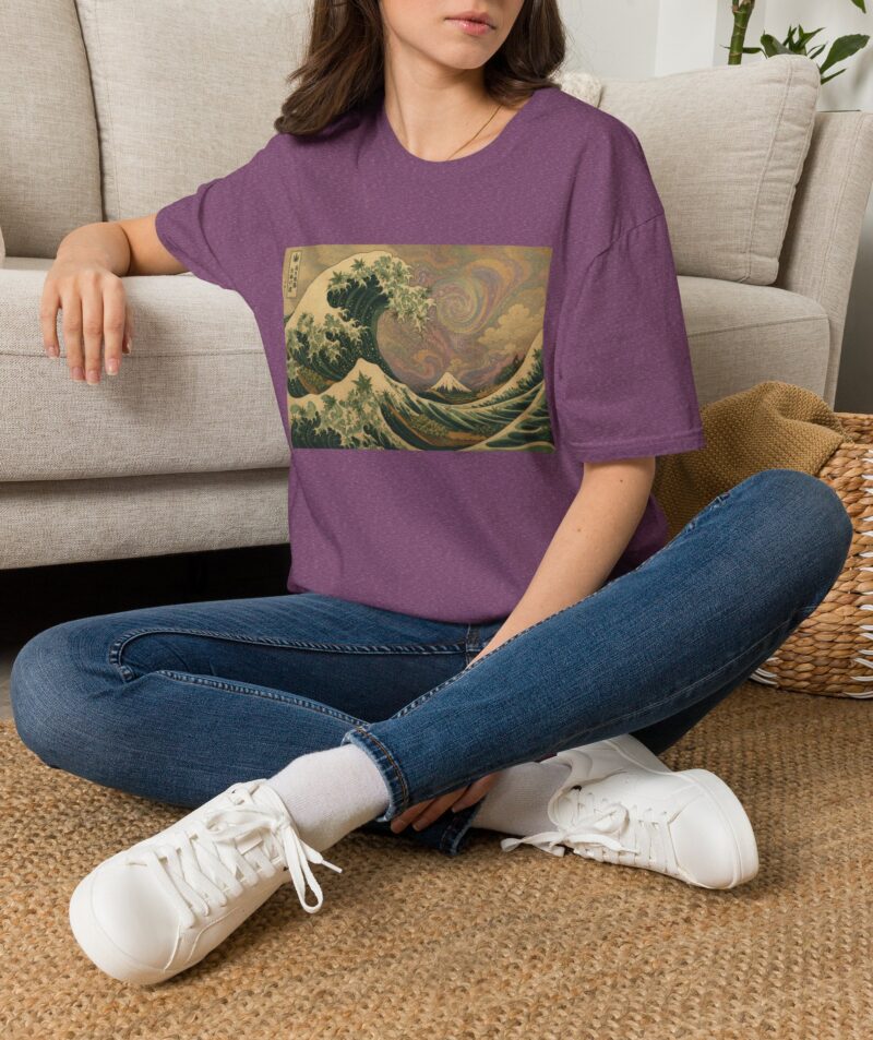 Stoner Apparel Great Wave Japanese Print Tee