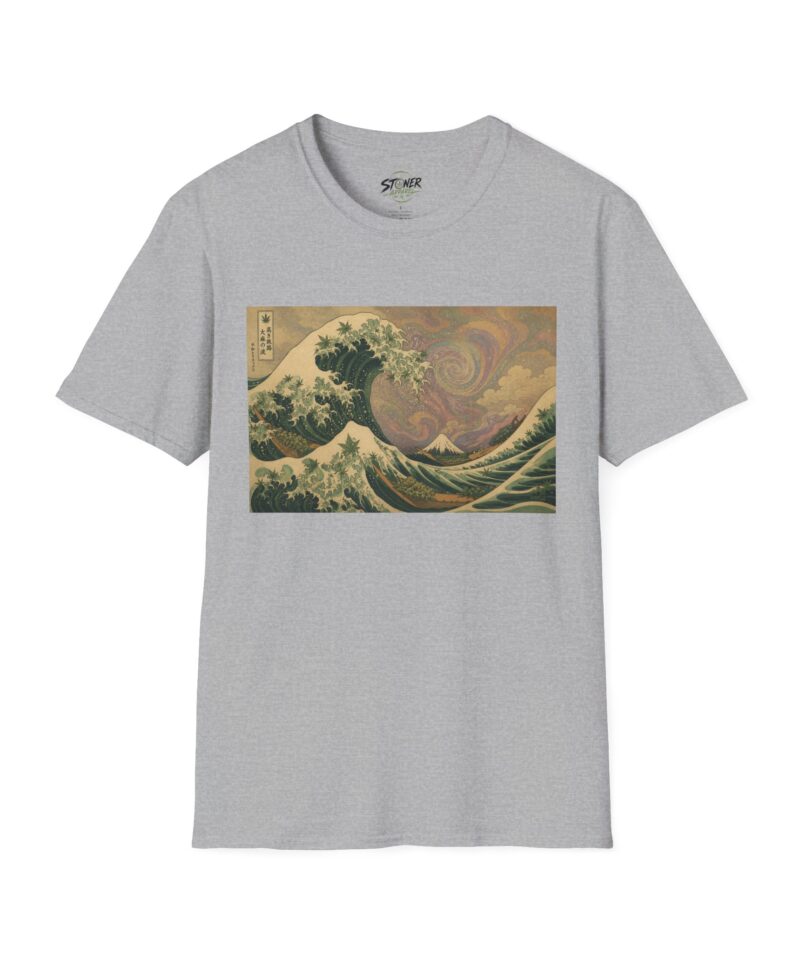 Stoner Apparel Great Wave Japanese Print Tee
