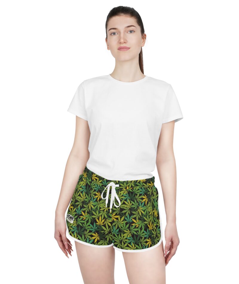 Stoner Marijuana Women's Relaxed Shorts (AOP)
