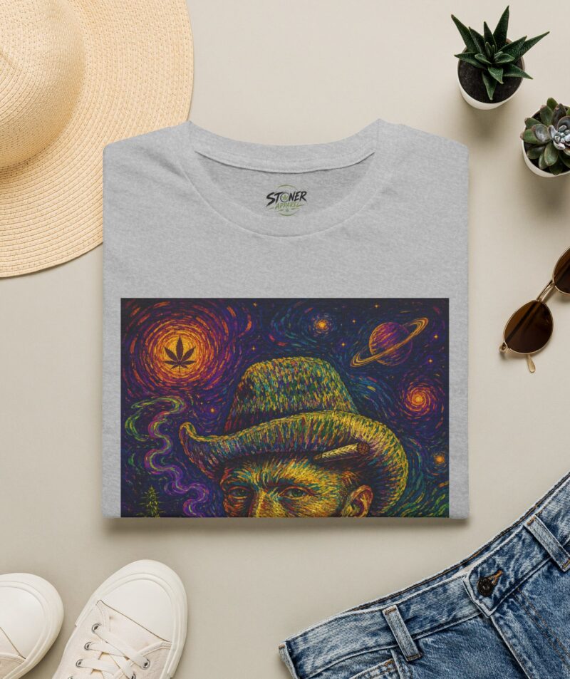 Stoner Apparel Psychedelic Cosmic Van Gogh T-Shirt