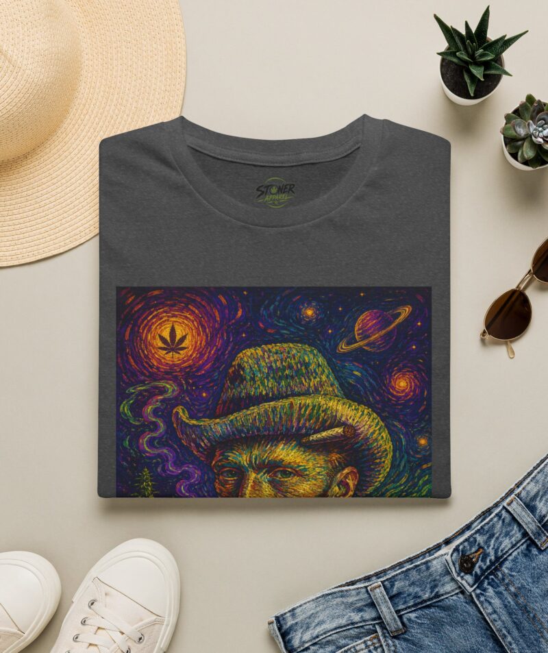Stoner Apparel Psychedelic Cosmic Van Gogh T-Shirt