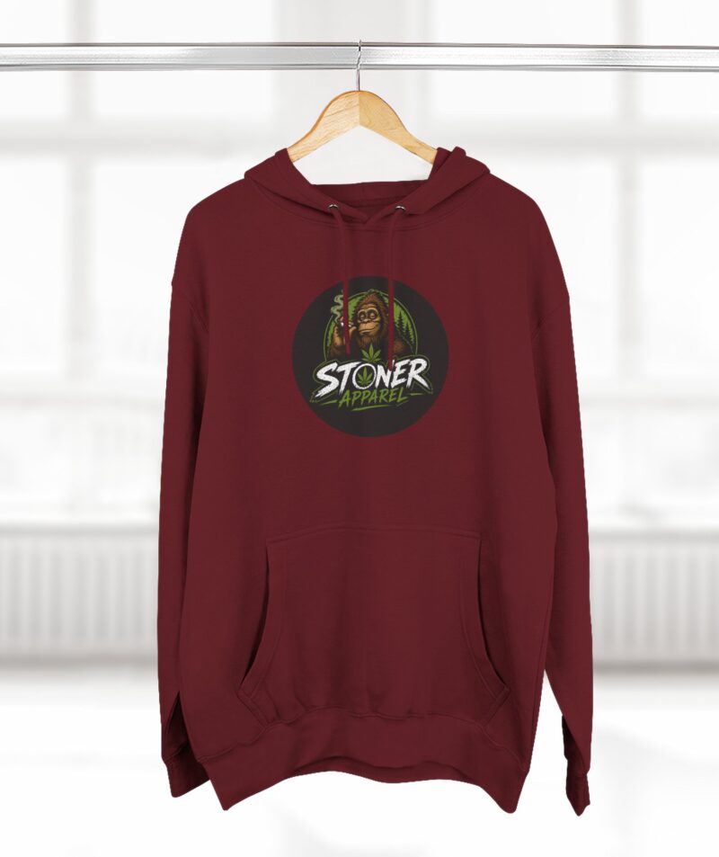 Stoner Apparel Hoodie - Smoking Sasquatch Fleece Pullover