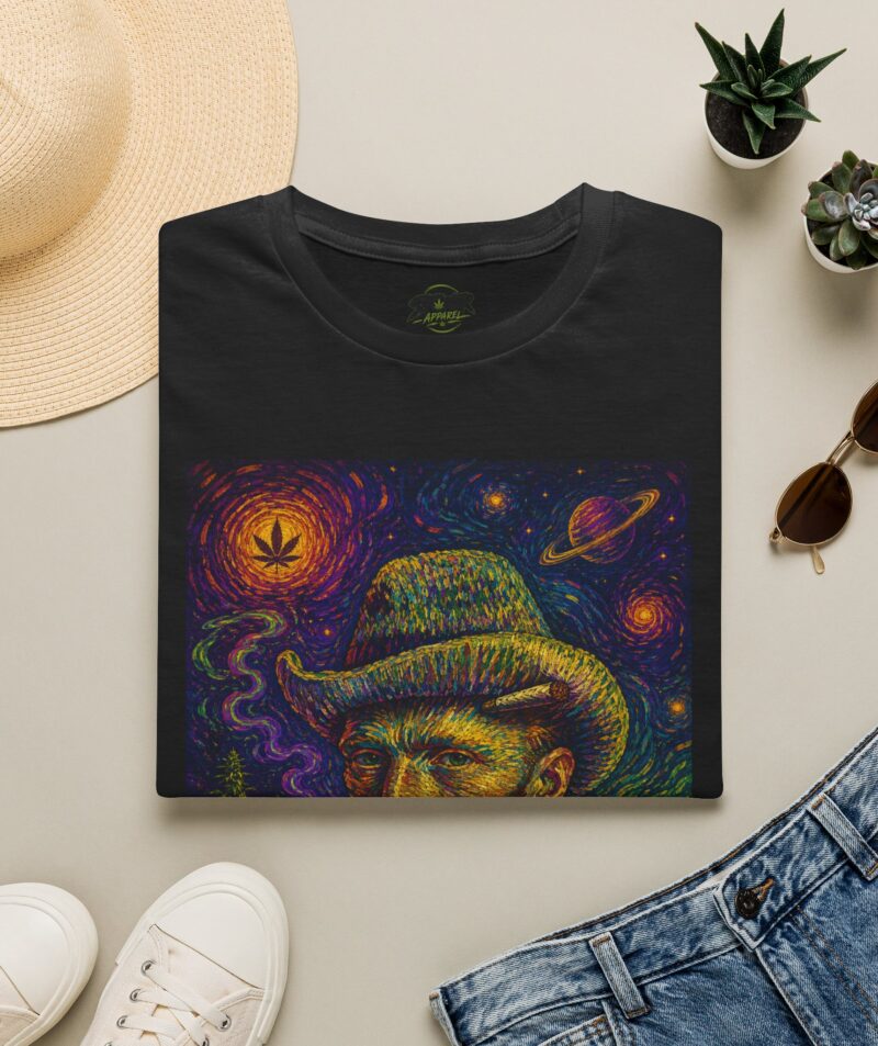 Stoner Apparel Psychedelic Cosmic Van Gogh T-Shirt