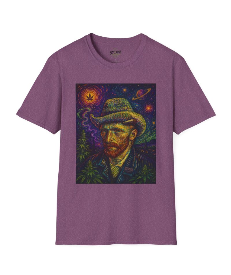 Stoner Apparel Psychedelic Cosmic Van Gogh T-Shirt
