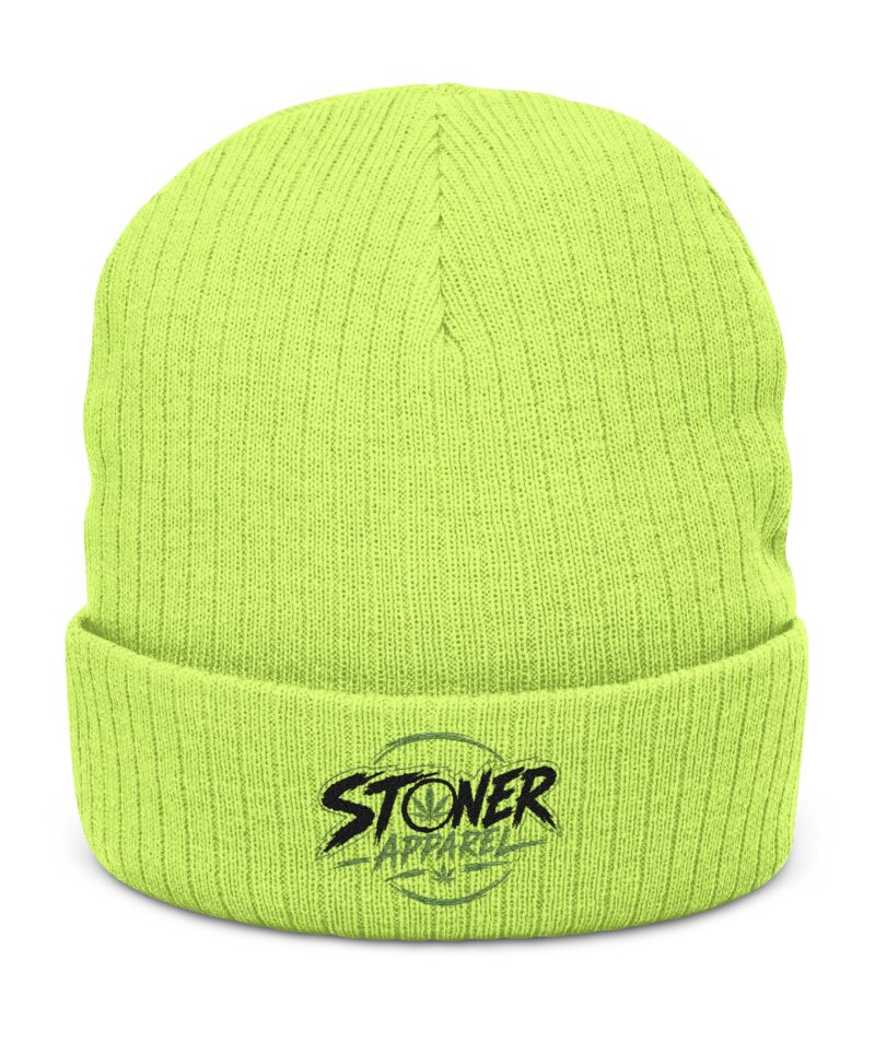 Ribbed Knit Beanie (Embroidery)