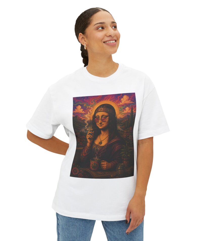 Stoner Apparel Mona Lisa Revival Tee — Vintage Renaissance Art Graphic T-Shirt