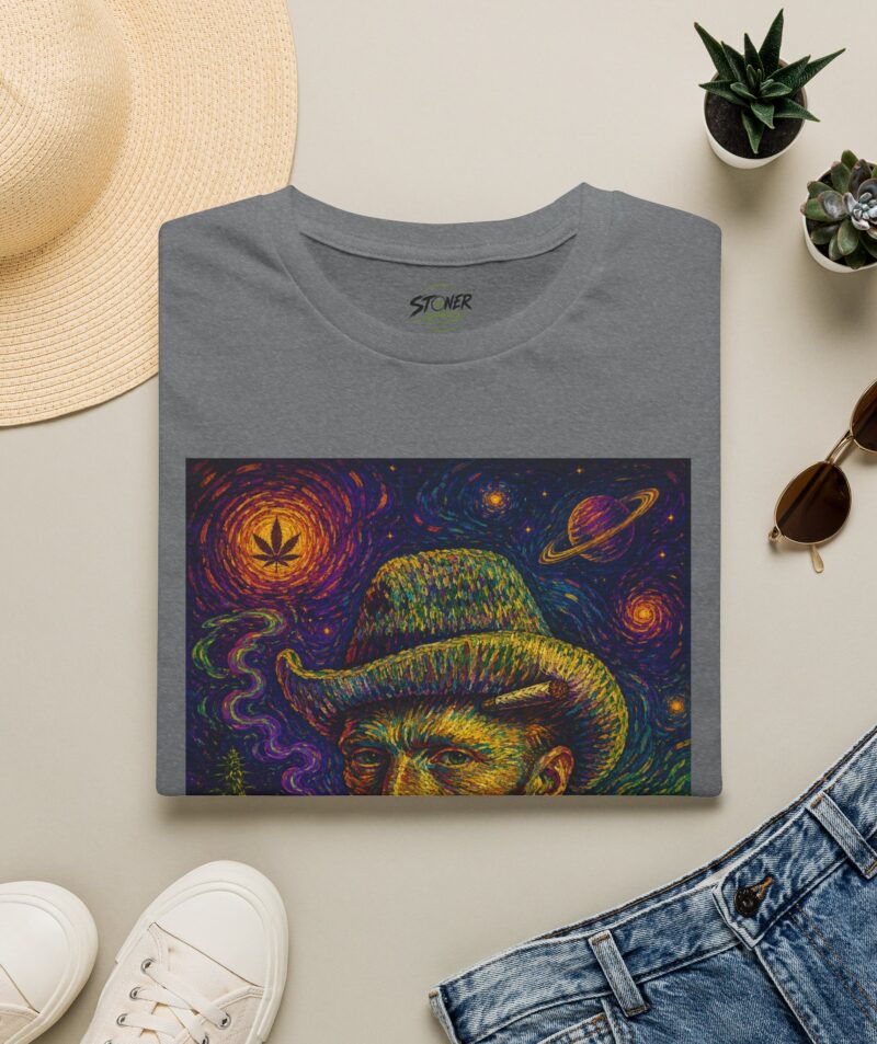 Stoner Apparel Psychedelic Cosmic Van Gogh T-Shirt
