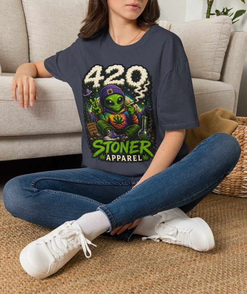 Stoner Apparel 420 Alien Tee