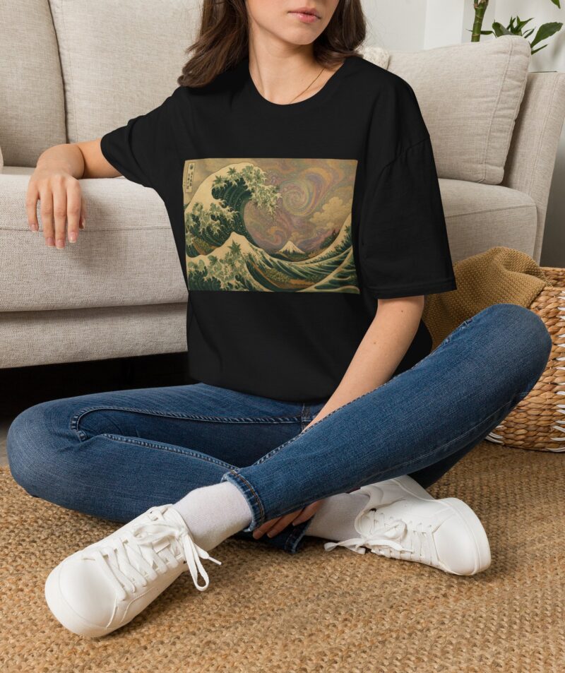 Stoner Apparel Great Wave Japanese Print Tee