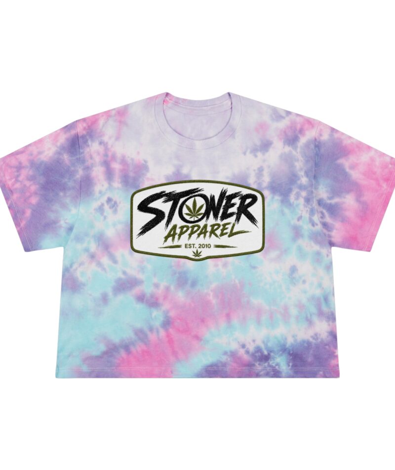 Women's Stoner Tie-Dye Crop Tee