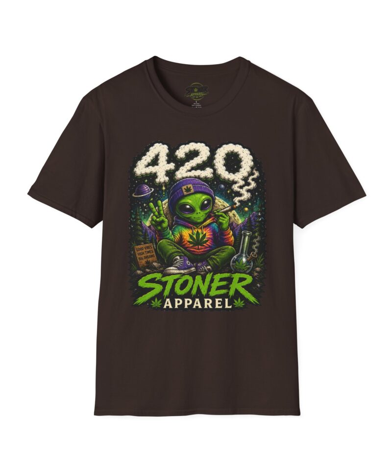 Stoner Apparel 420 Alien Tee