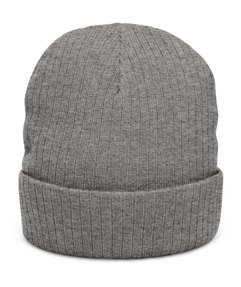 Ribbed Knit Beanie (Embroidery)