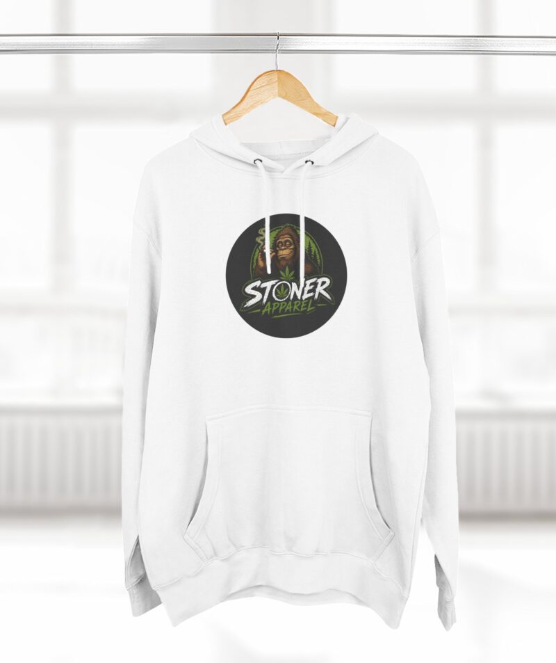 Stoner Apparel Hoodie - Smoking Sasquatch Fleece Pullover
