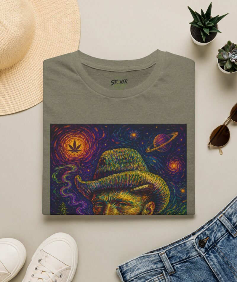 Stoner Apparel Psychedelic Cosmic Van Gogh T-Shirt