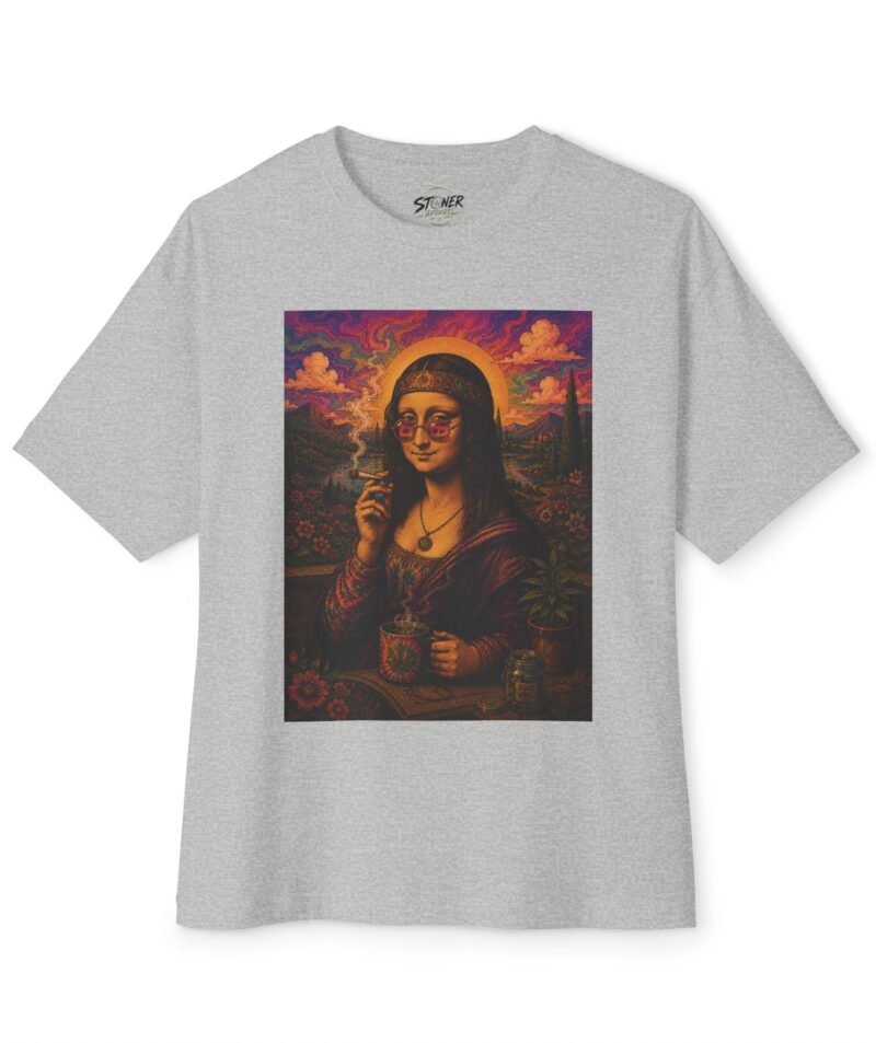 Stoner Apparel Mona Lisa Revival Tee — Vintage Renaissance Art Graphic T-Shirt