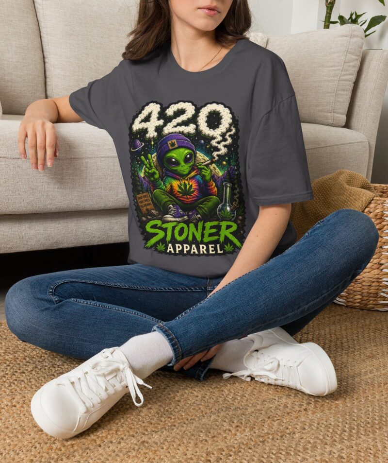 Stoner Apparel 420 Alien Tee