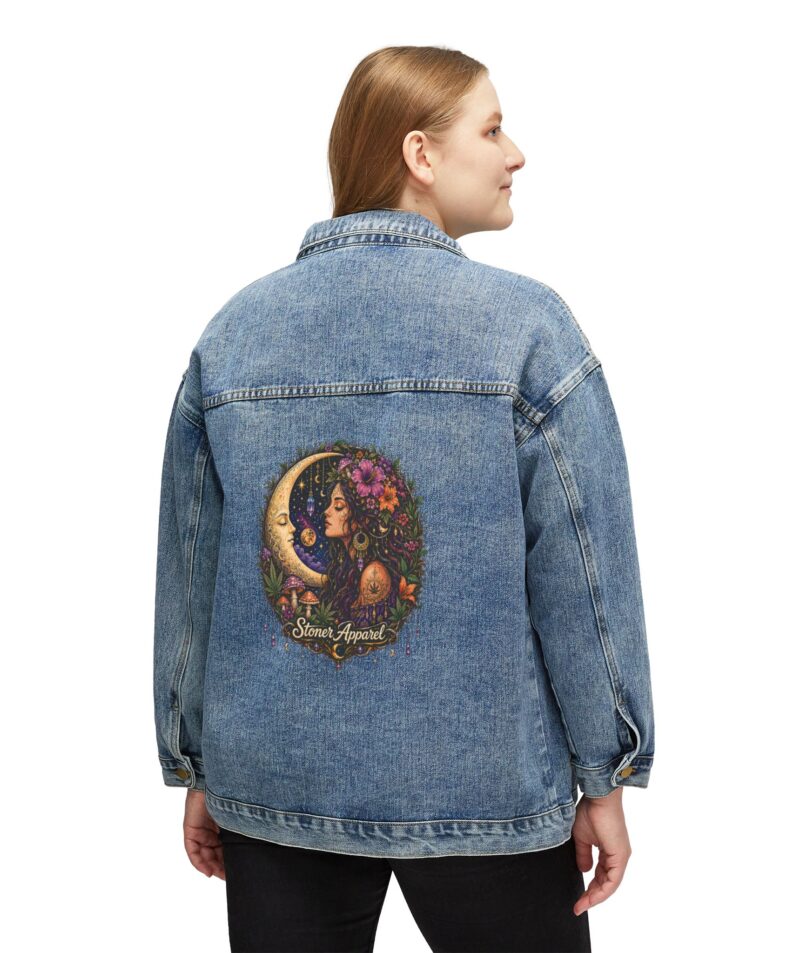 Stoner Apparel "Moon Goddess" Women's Denim Jacket