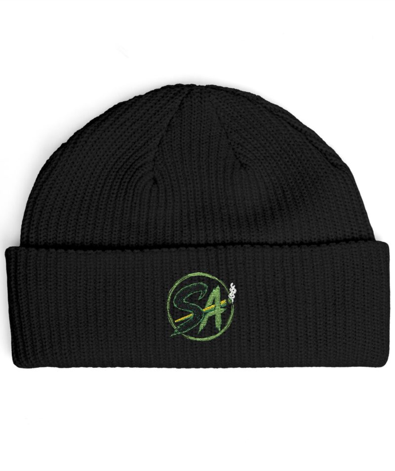 Stoner Apparel Small Logo Cuff Beanie