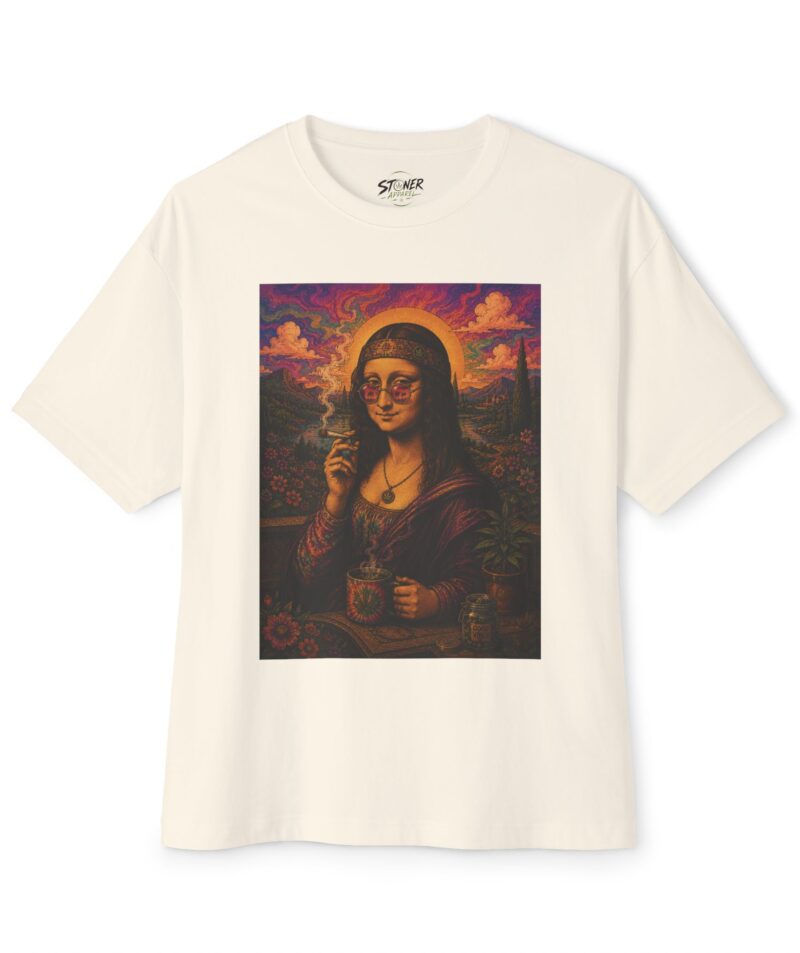 Stoner Apparel Mona Lisa Revival Tee — Vintage Renaissance Art Graphic T-Shirt