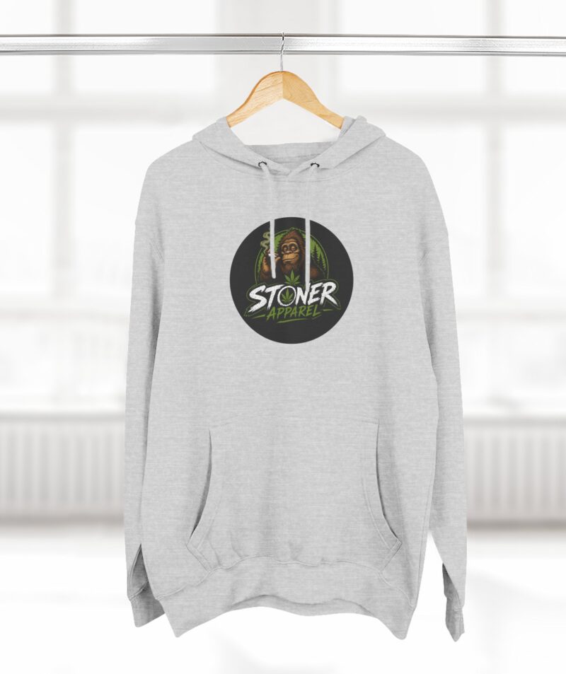 Stoner Apparel Hoodie - Smoking Sasquatch Fleece Pullover