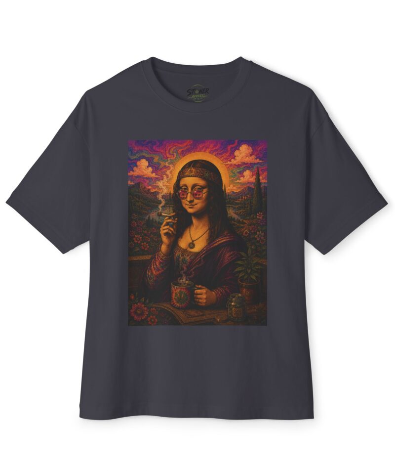 Stoner Apparel Mona Lisa Revival Tee — Vintage Renaissance Art Graphic T-Shirt