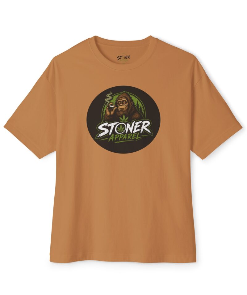 Stoner Apparel Tee — Smoking Ape Graphic Oversized T‑Shirt