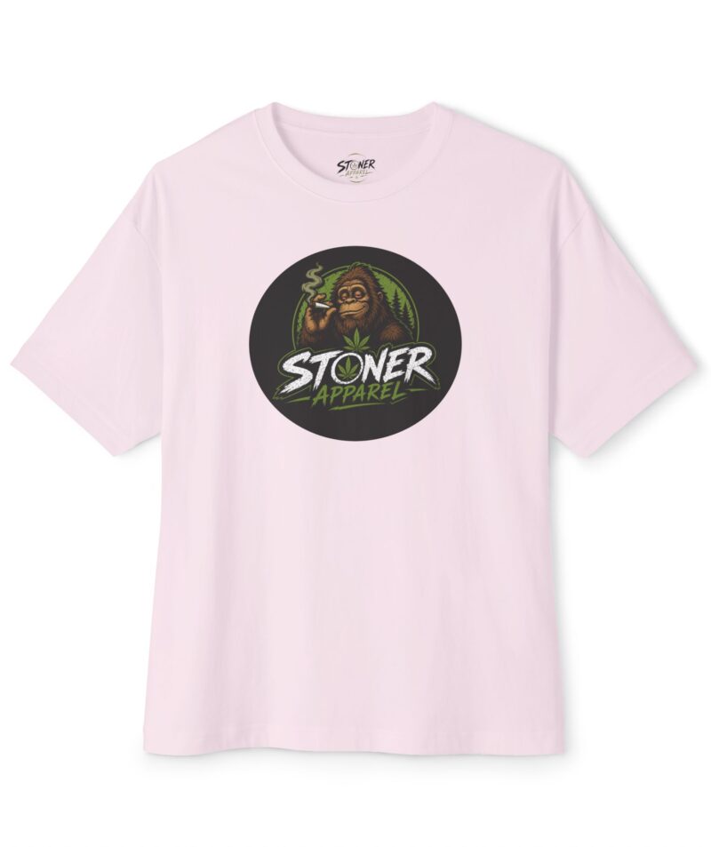 Stoner Apparel Tee — Smoking Ape Graphic Oversized T‑Shirt